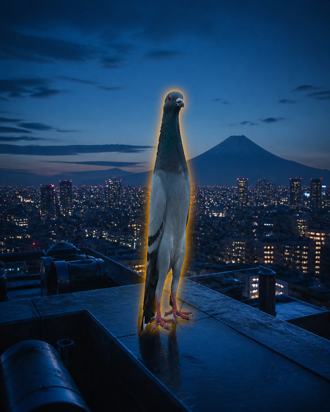 LONGBOI looking over Tokyo